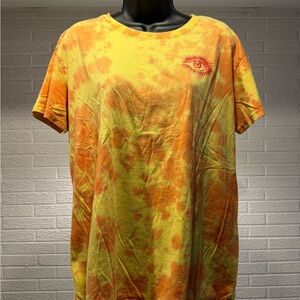 Empyre Yellow and Orange Tie-Dye Tee